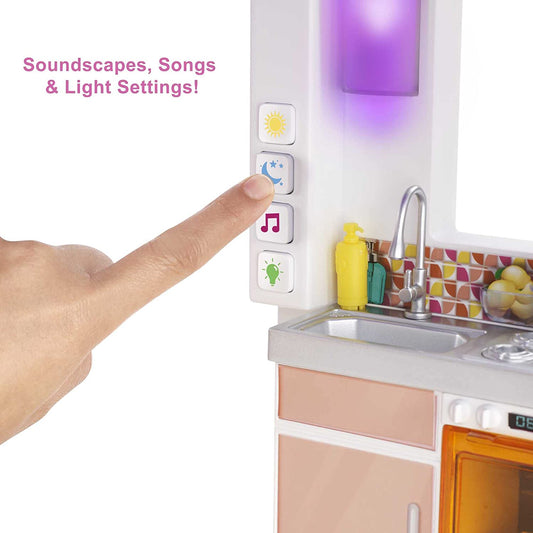 Barbie Dreamhouse 3-Story Dollhouse Playset with Pool & Slide image 1