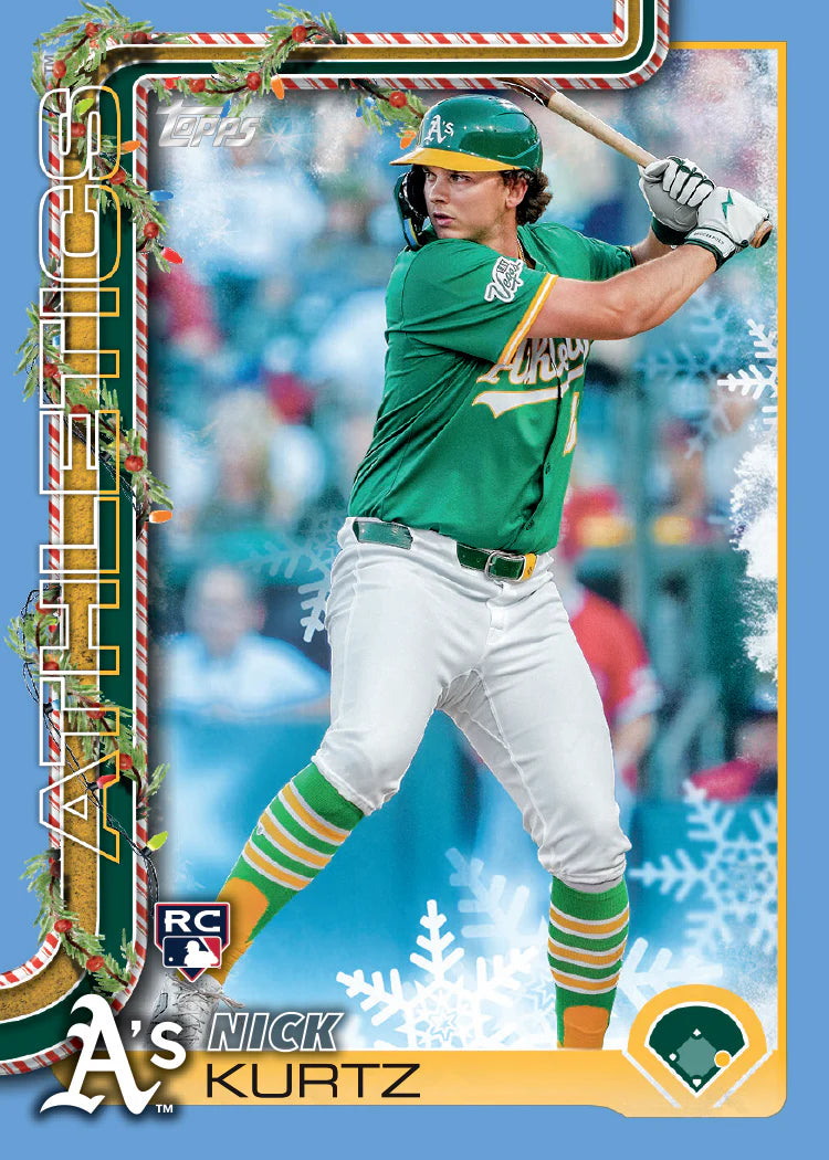 Topps 2025 Holiday Baseball - Mega Box