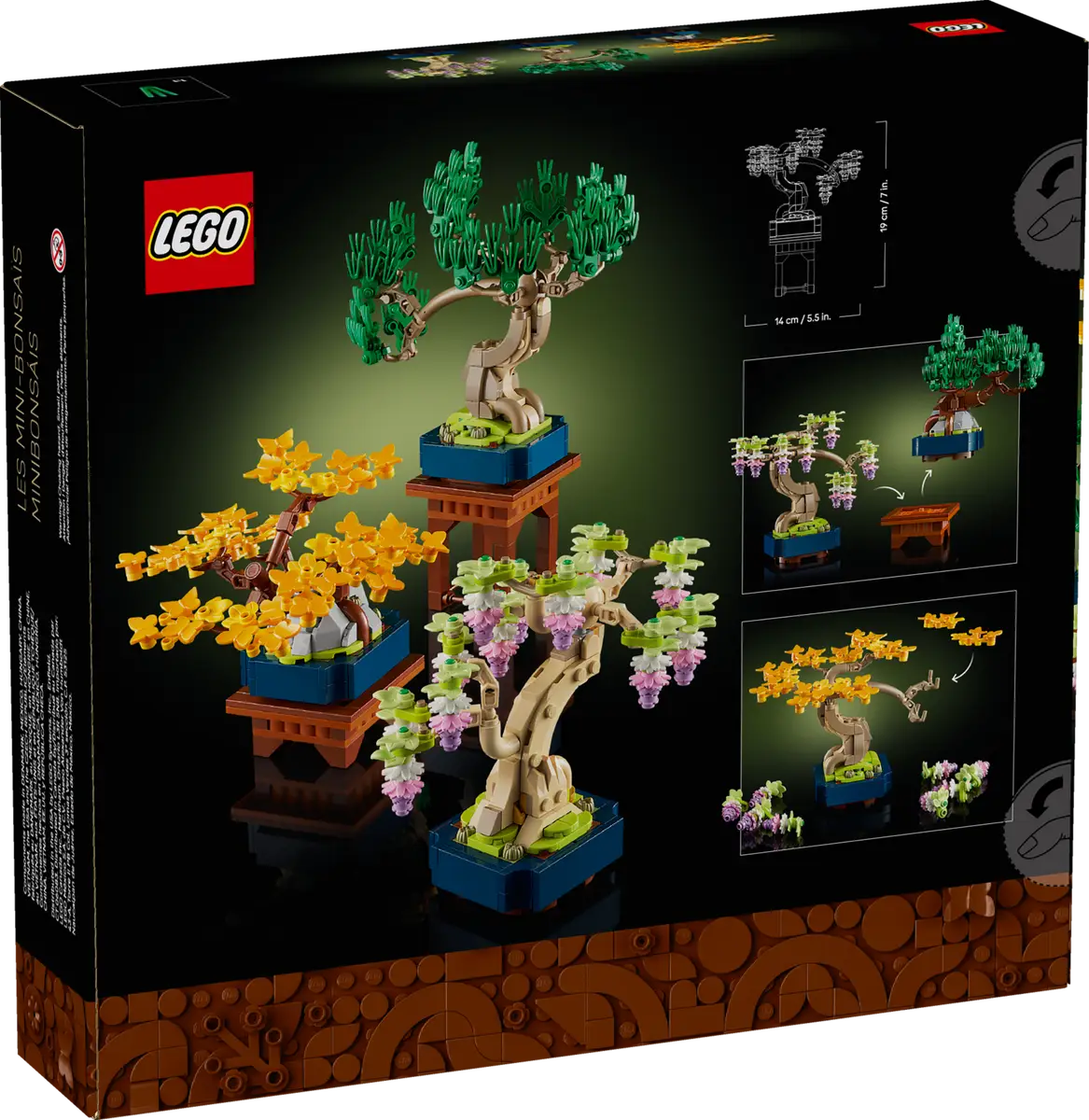 LEGO 10373 Botanicals Mini Bonsai Trees