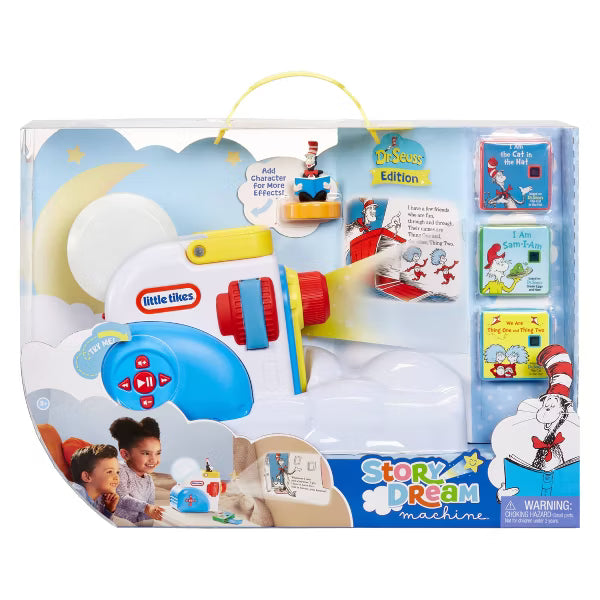 Little Tikes Story Dream Machine Dr. Seuss Starter Pack Storytime Audio Books image 7