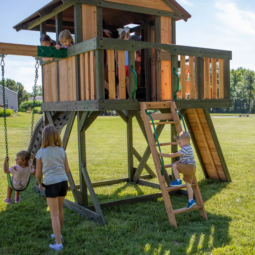 Backyard Discovery Eagles Nest Elite Swing Set