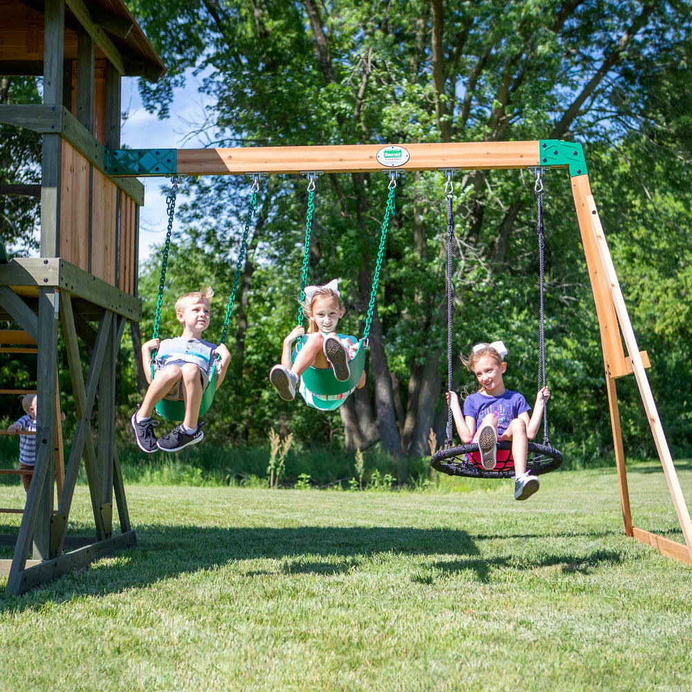 Backyard Discovery Eagles Nest Elite Swing Set