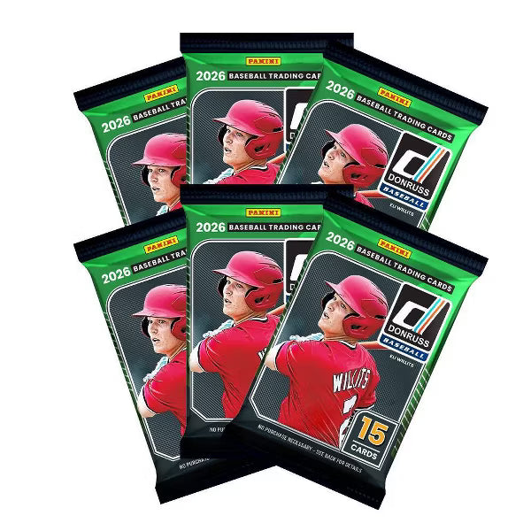 Panini 2026 MLB Donruss Baseball Mega Box