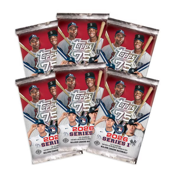 Topps 2026 MLB Series 1 Baseball Trading Card Value Box