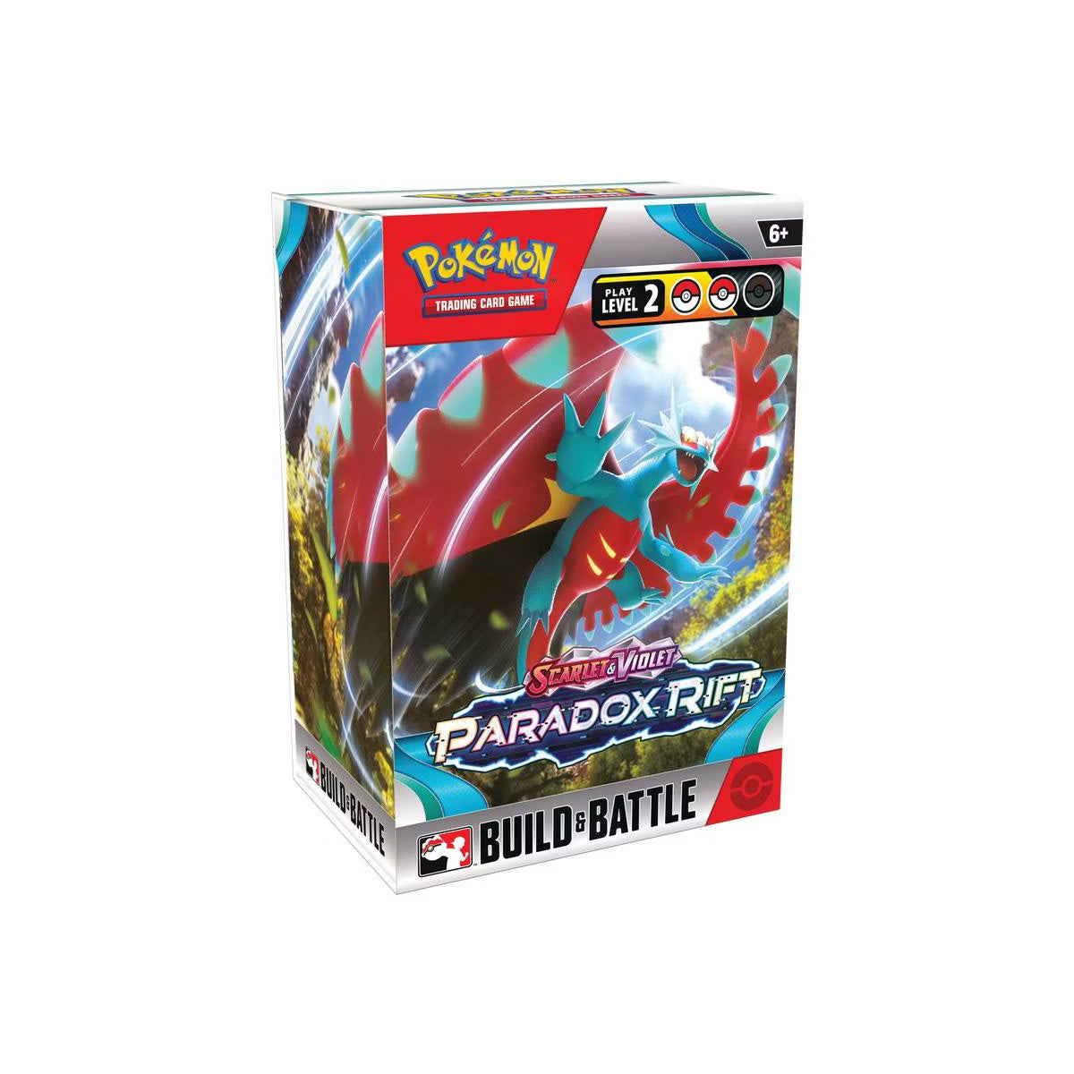 Pokémon TCG: SV4 Scarlet & Violet Paradox Rift Build & Battle Box
