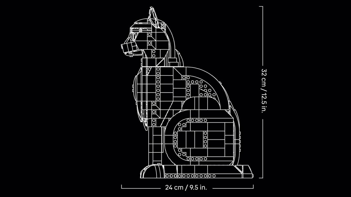 LEGO 21376 Ideas Orange Cat