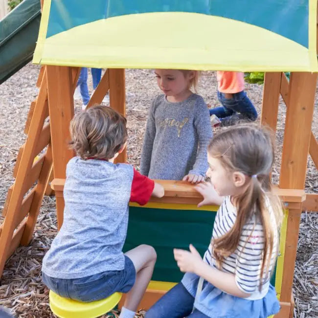 Kidkraft Brightside Wooden Swing Set / Playset image 11