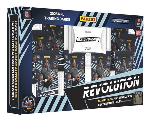 Panini 2025 NFL Revolution Football Trading Card Bundle