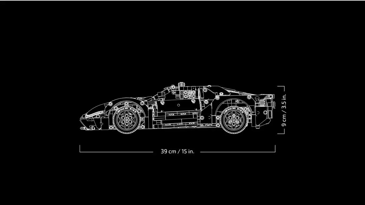 LEGO 42154 Technic 2022 Ford GT image 5