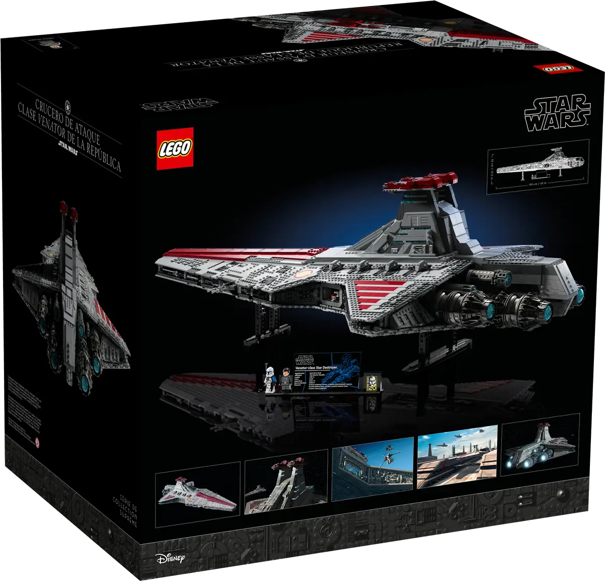 LEGO 75367 Star Wars Venator-Class Republic Attack Cruiser image 2