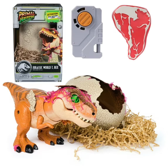 Jurassic World Primal Hatch T-Rex Interactive Dinosaur image 1