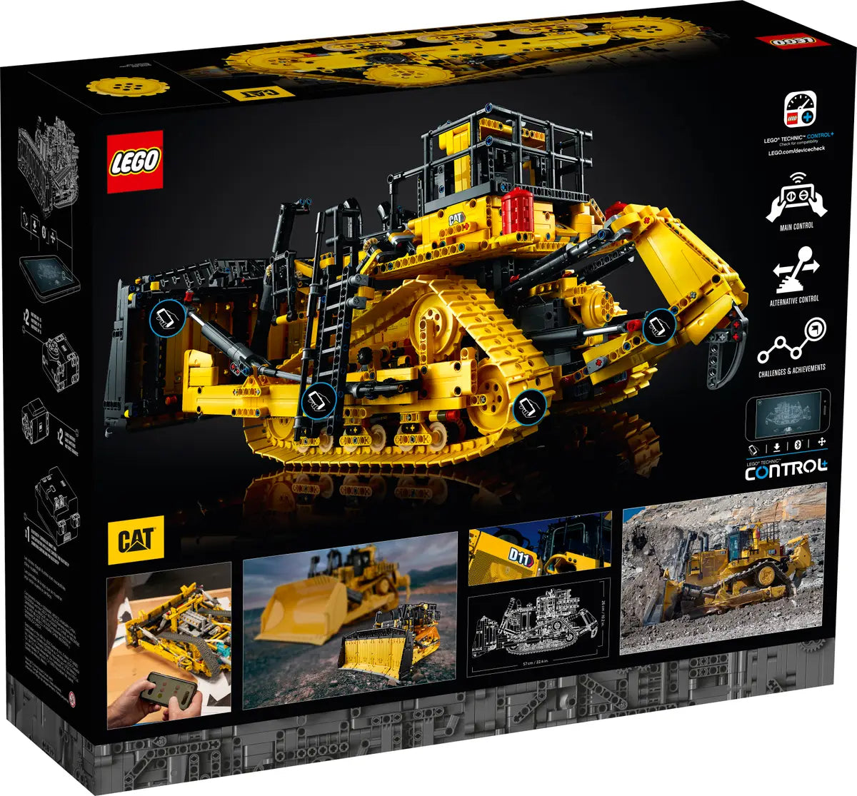 LEGO 42131 Technic App-Controlled Cat D11 Bulldozer image 2