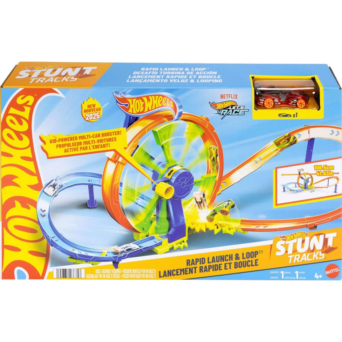 Hot Wheels Rapid Launch & Loop Playset image 5