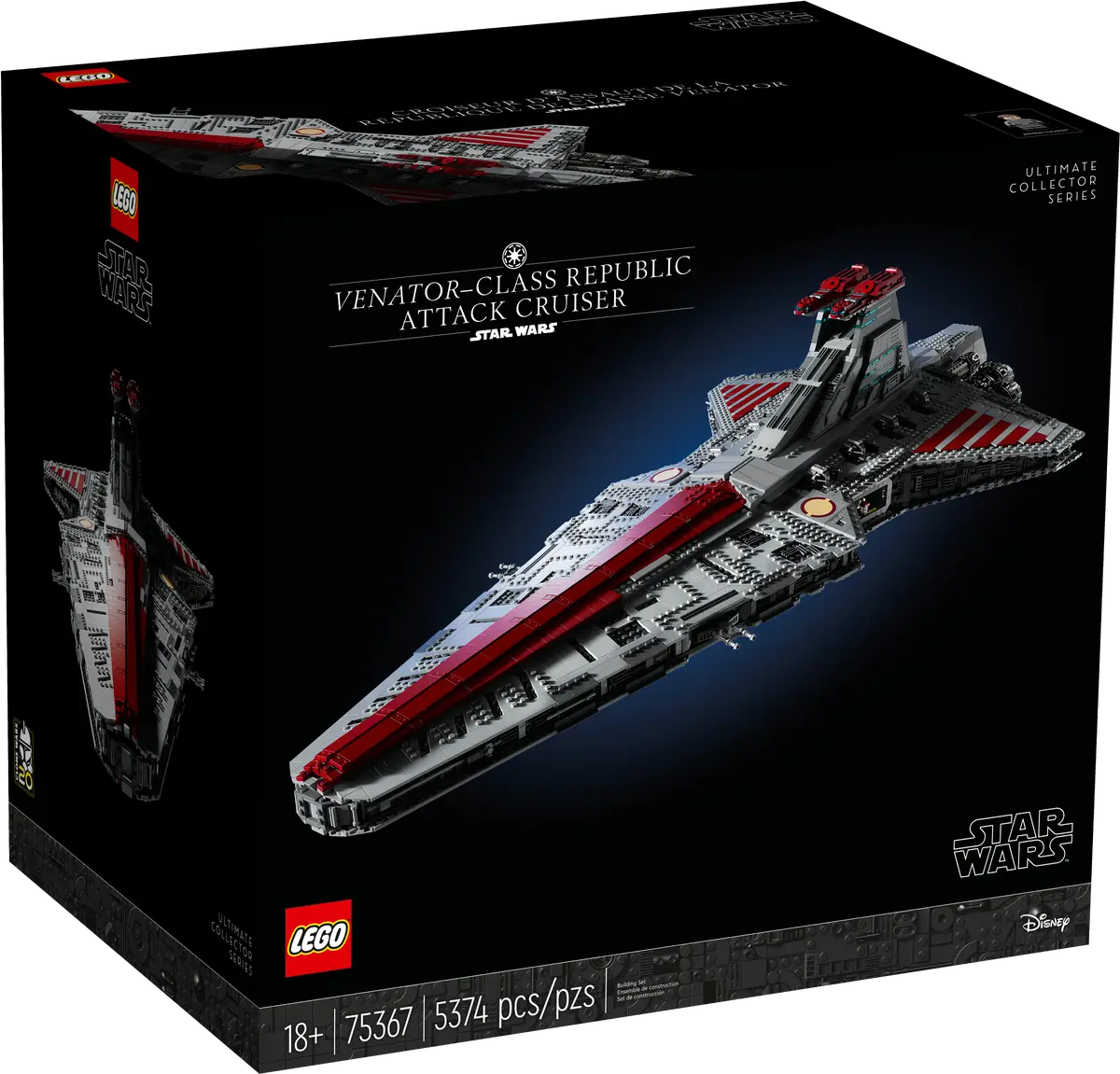 LEGO 75367 Star Wars Venator-Class Republic Attack Cruiser image 1