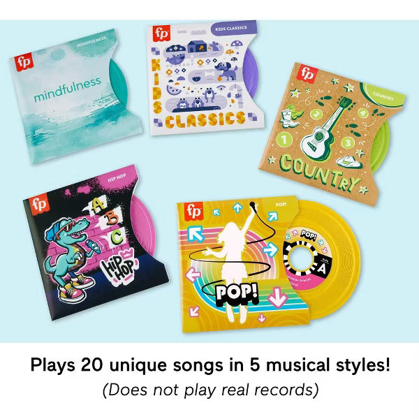 Fisher-Price Rockin' Record Player Musical Toy for Preschool Pretend Play image 3