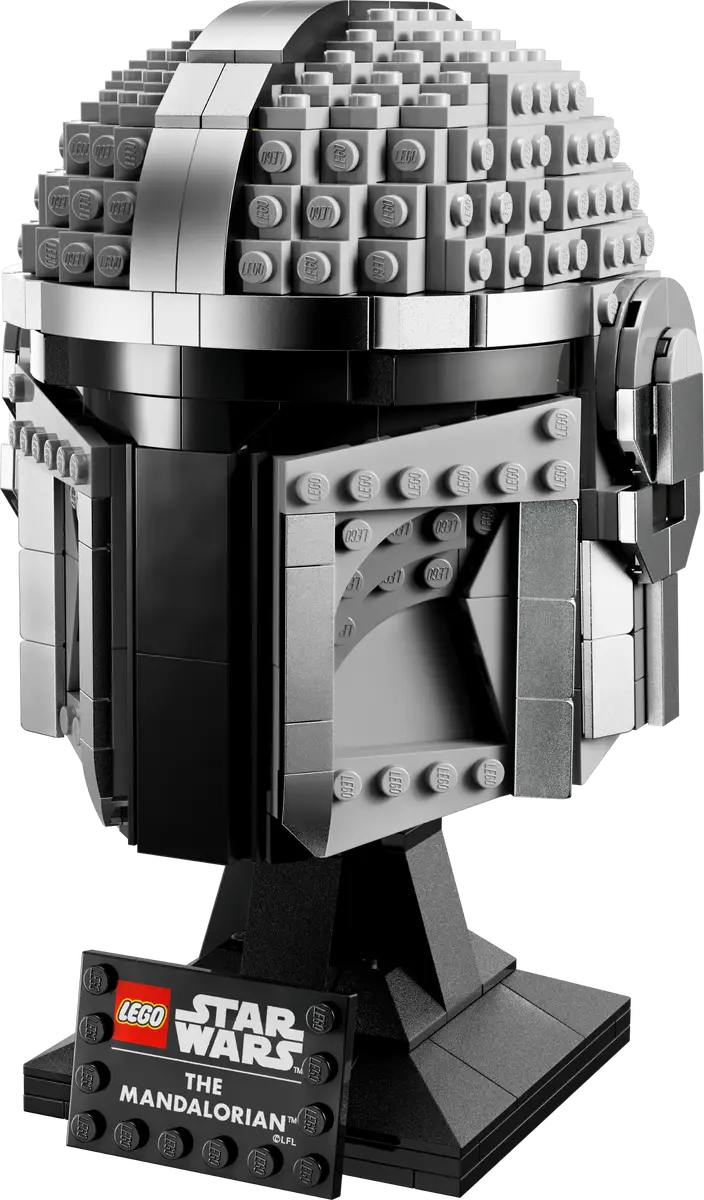 LEGO 75328 Star Wars The Mandalorian Helmet image 1