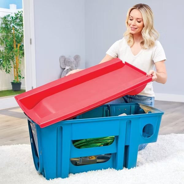 Little Tikes Easy Store Slide and Explore Indoor Outdoor Climber Playset image 6