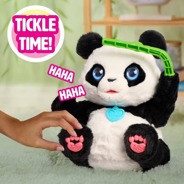 FurReal Friends Coco the Tumbling Panda Stuffed Animal image 6