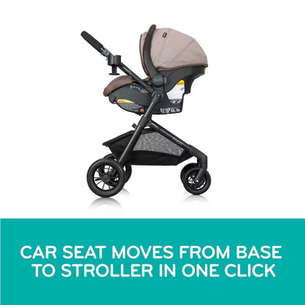 Evenflo Pivot Modular Travel System with LiteMax Infant Car Seat image 7