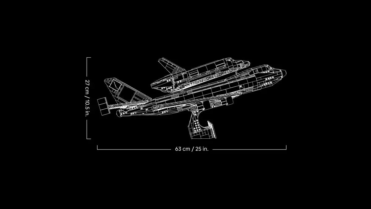 LEGO 10360 Icons Shuttle Carrier Aircraft image 12