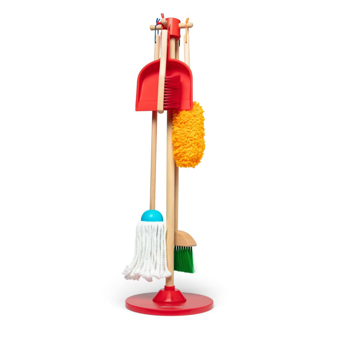 Melissa & Doug Dust Sweep Mop 6-Piece Pretend Play Set image 0