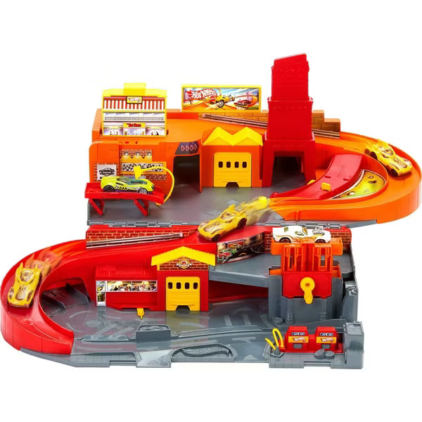 Hot Wheels City Sto & Go Refresh Toy Vehicle Playset image 2