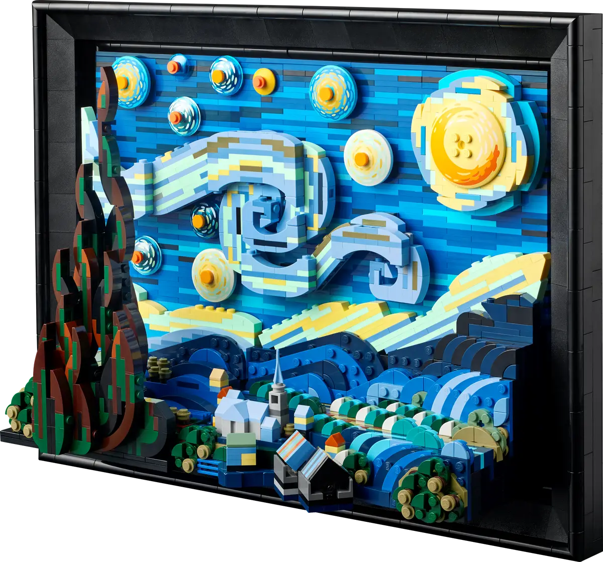 LEGO 21333 Ideas Vincent van Gogh - The Starry Night image 5