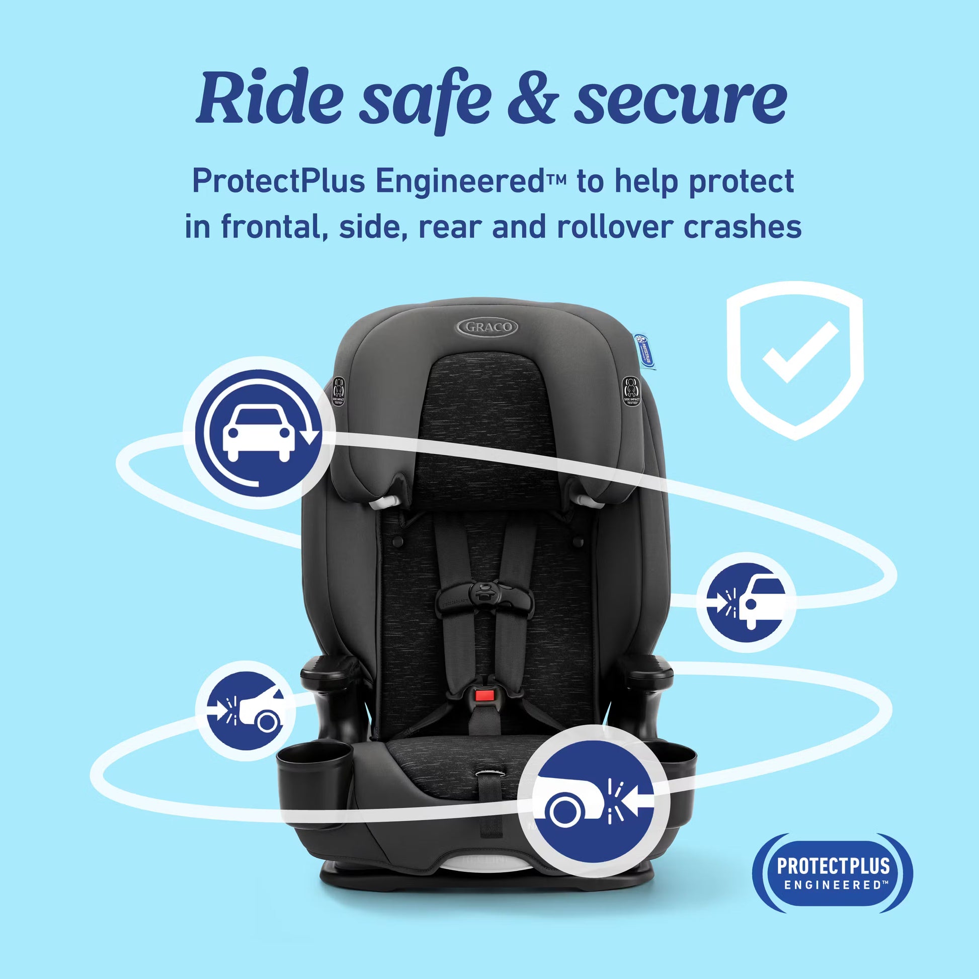 Graco Nautilus 2.0 3-in-1 Harness Booster Car Seat image 4
