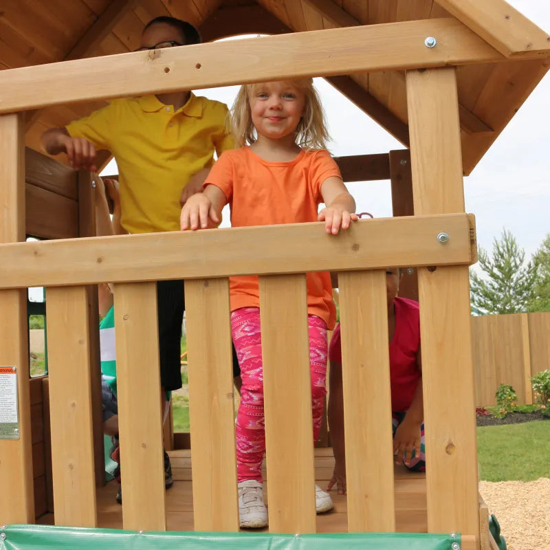 Kidkraft Windale Wooden Swing Set image 7