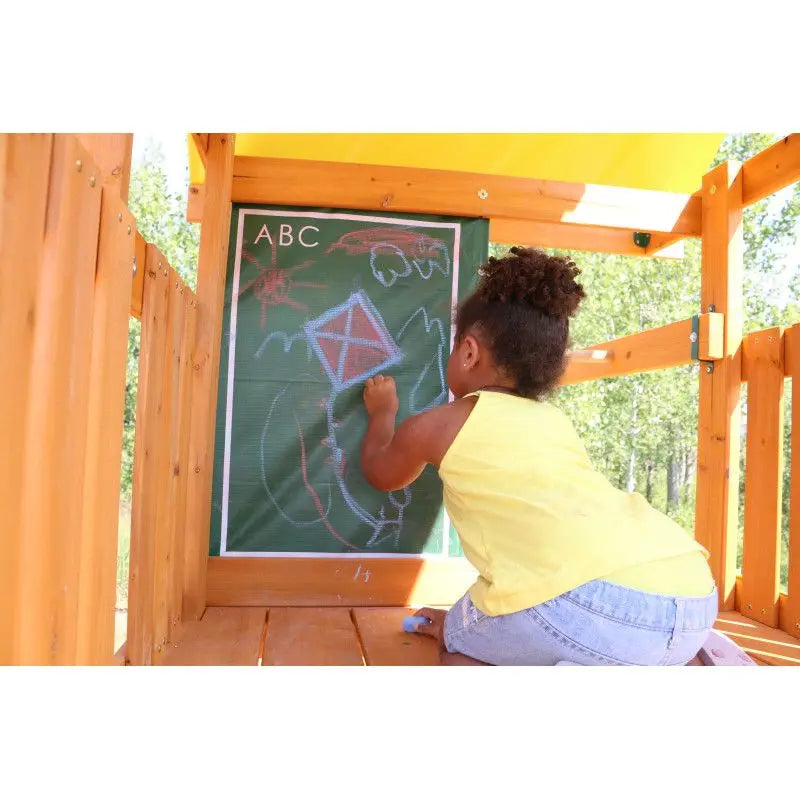 Kidkraft Brightside Wooden Swing Set / Playset image 7