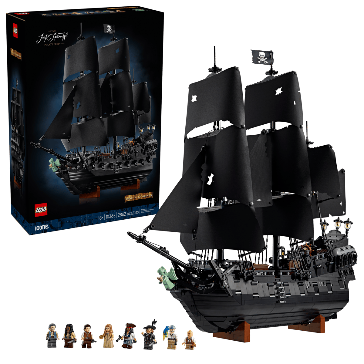 LEGO 10365 Icons Captain Jack Sparrow's Pirate Ship