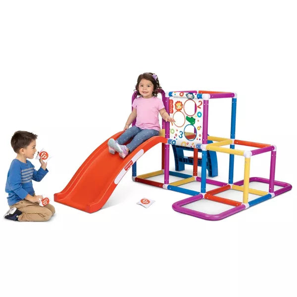 Fisher-Price Climbing Jungle Gym Play Set with Toss Game image 1