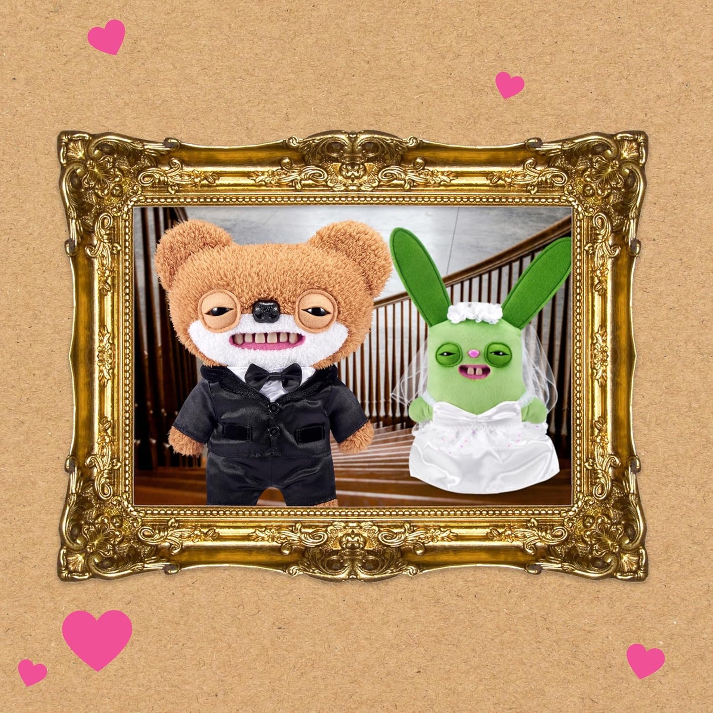 Zuru Fuggler Wedding Day Plush Set image 1