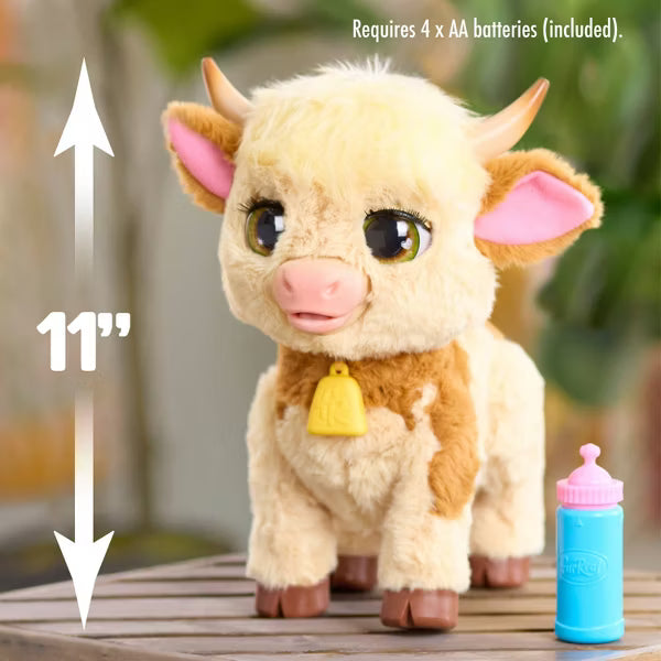 FurReal Friends Maggie the Feed & Follow Cow Stuffed Animal image 4