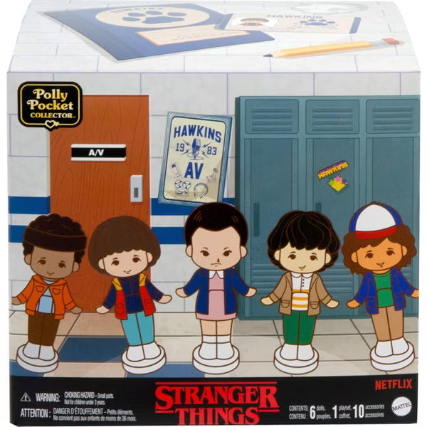 Polly Pocket Collector Stranger Things Compact, Special Edition Dolls image 5