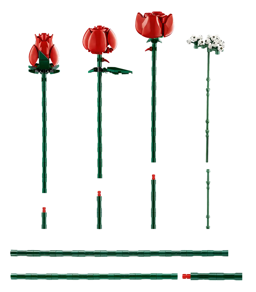 LEGO 10328 Botanical Collection Bouquet of Roses image 4