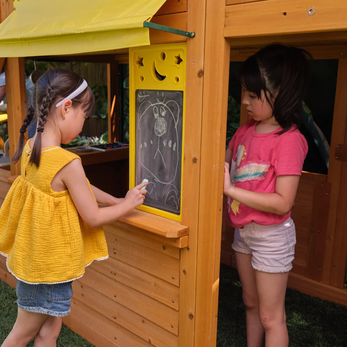 Kidkraft Bear Cave Lodge outdoor play set image 9