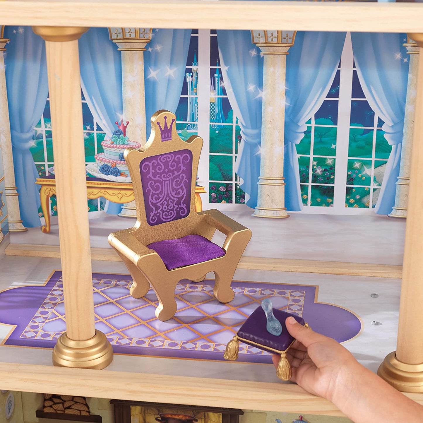 KidKraft Disney Princess Cinderella Royal Dream Dollhouse image 3