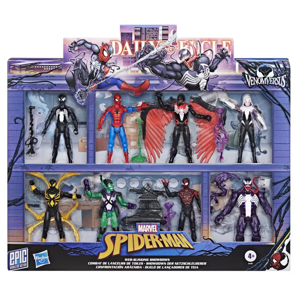 Marvel Epic Hero Series Web-Slinging Showdown Action Figure 8-Pack image 2
