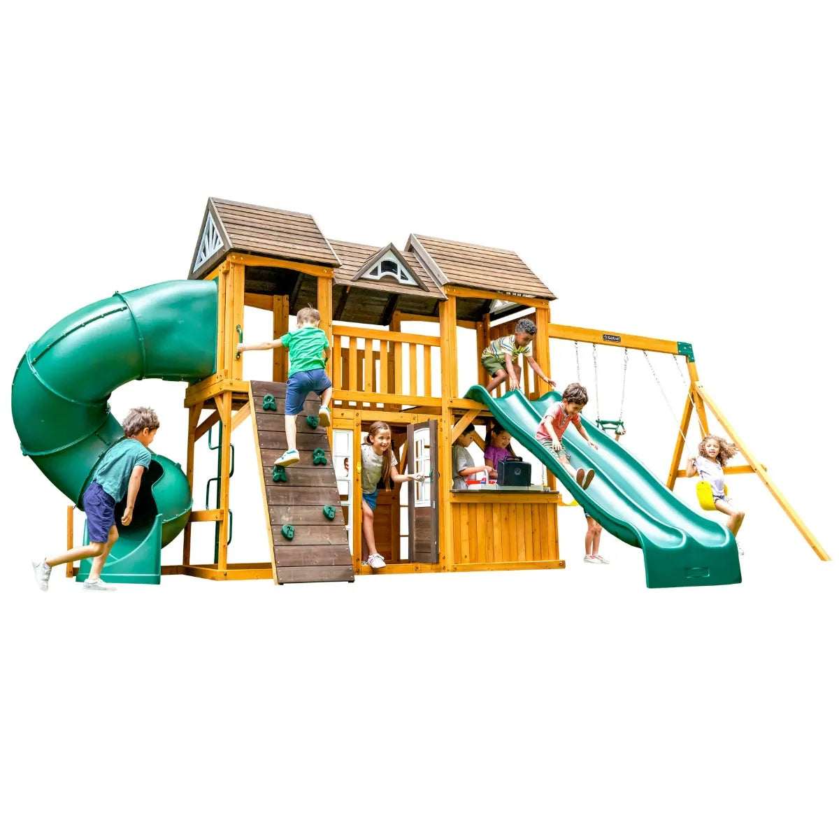 Kidkraft Adventure Bend Swing Set image 0