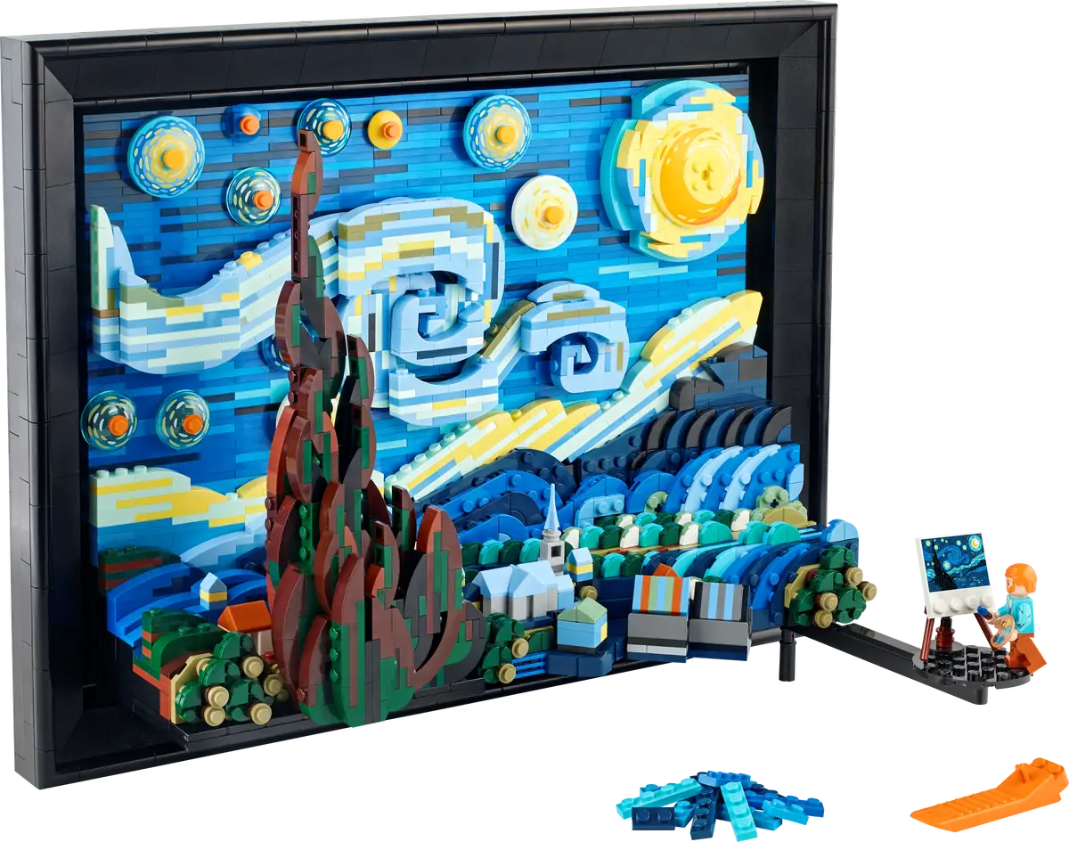 LEGO 21333 Ideas Vincent van Gogh - The Starry Night image 0