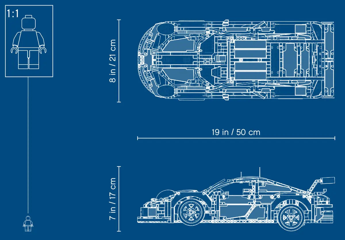 LEGO 42096 Technic Porsche 911 RSR image 11