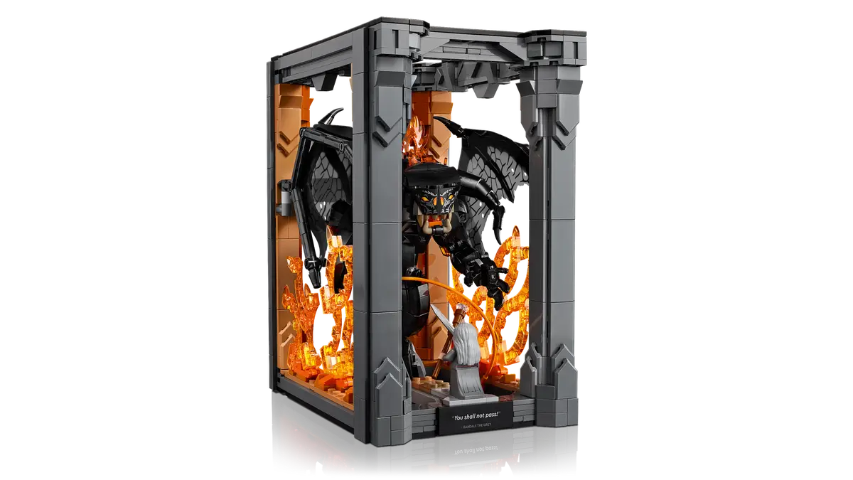 LEGO 10367 Icons The Lord of the Rings: Balrog Book Nook image 2