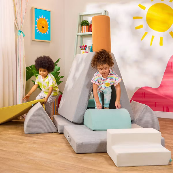 B. Toys Foam Building Shapes for Indoor Play Soft Play Equipment - 5pc image 7