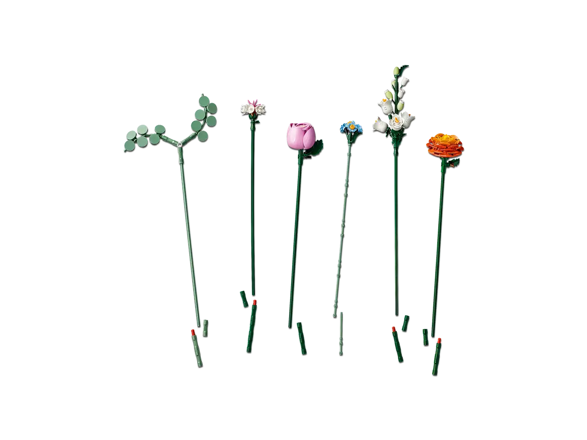 LEGO 10342 Botanicals Pretty Pink Flower Bouquet image 3