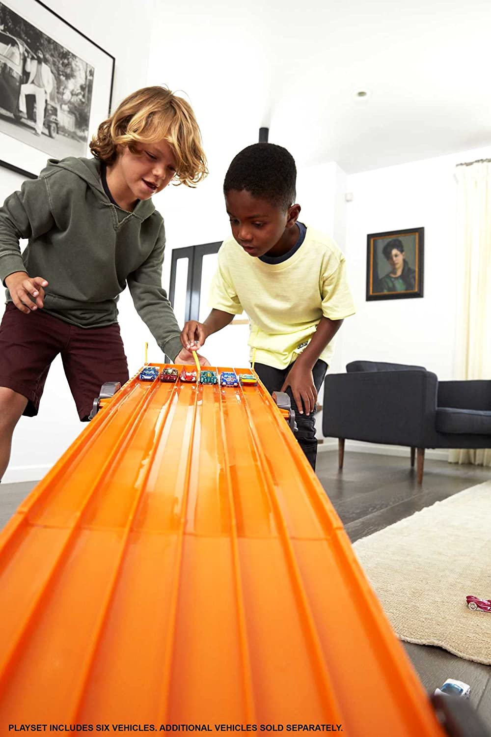 Hot Wheels Super 6-Lane Raceway, 8Ft Track image 2