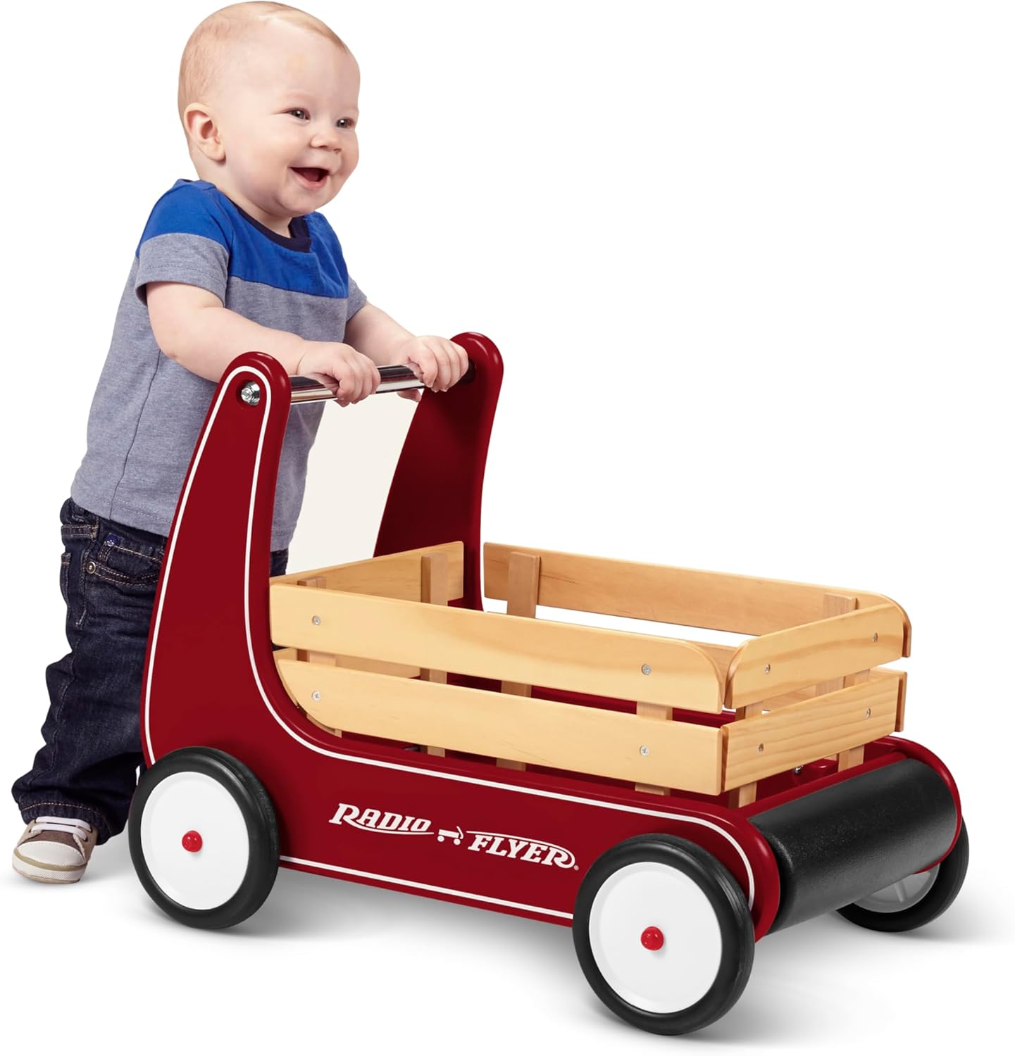 Radio Flyer Classic Push Walker Wagon image 0