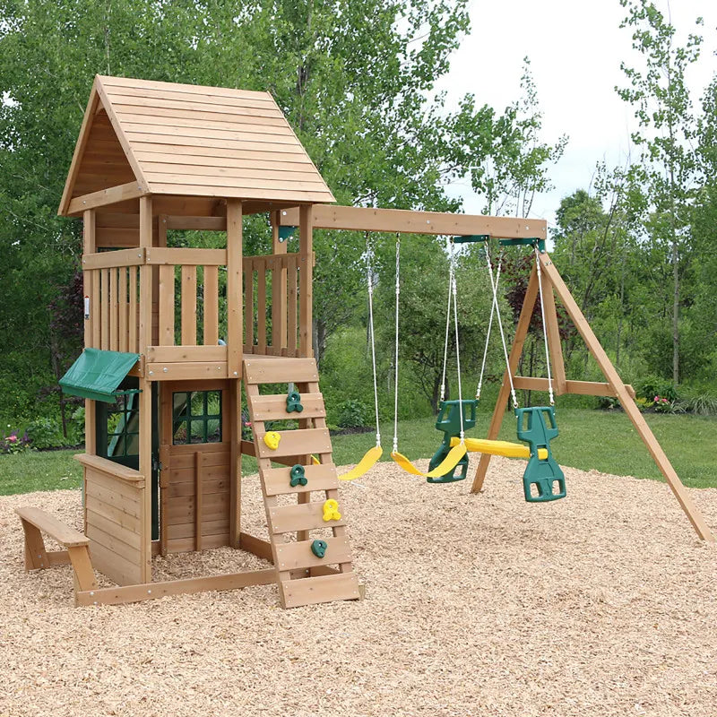 Kidkraft Windale Wooden Swing Set image 3