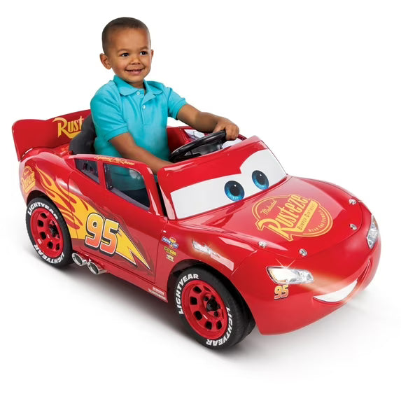 Huffy 6V Disney Pixar Lightning McQueen Ride-On Toy image 1