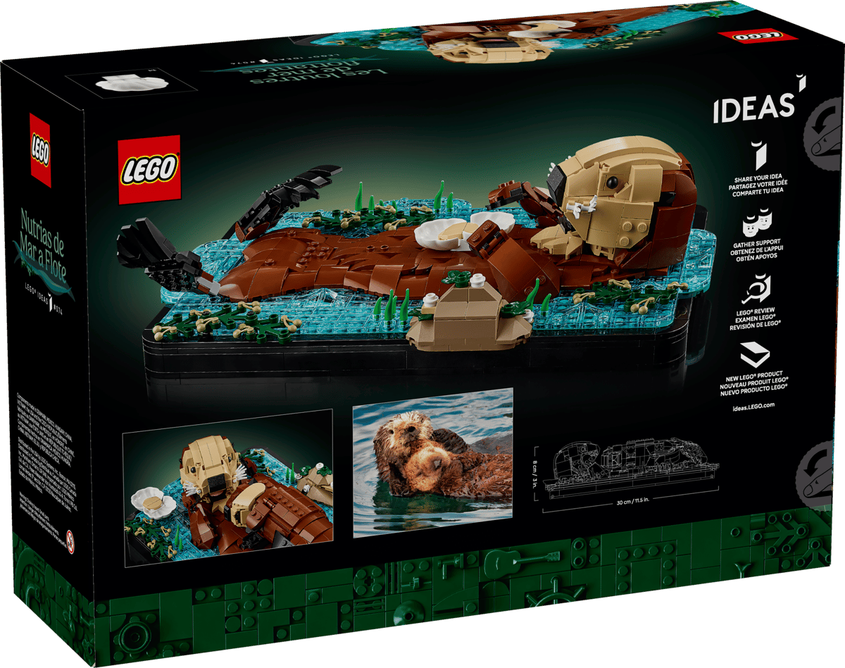LEGO 21366 Ideas Floating Sea Otters